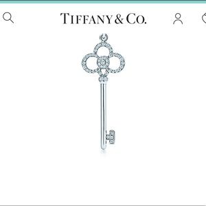 ✨💎Tiffany Crown Key Pendant💎✨